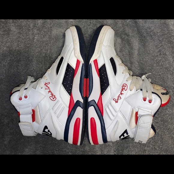 Patrick Ewing :ECLIPSE White/Navy/Red USA OG - Picture 4 of 7